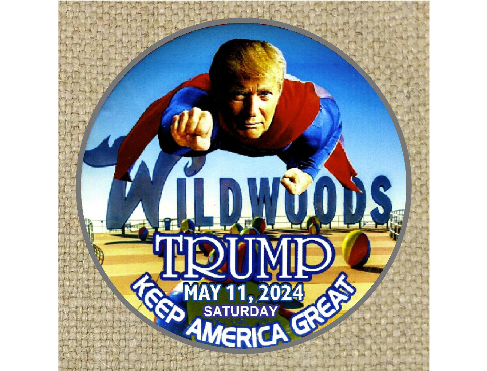 DONALD TRUMP 2024 Rally Wildwood NJ 3