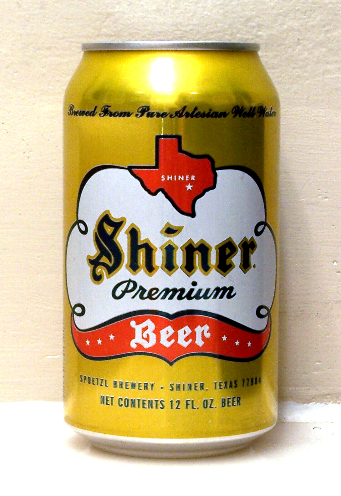 SHINER Premium BO beer can