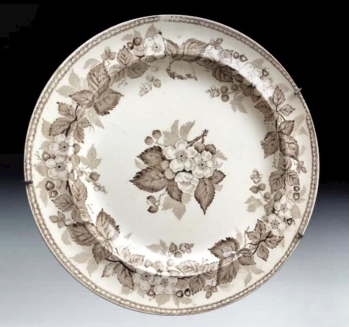 Abraham Lincoln Owned Plate Ca. 1860