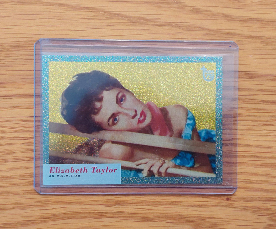 Elizabeth Taylor 2013 Topps 75th Anniversary Diamond Card #5  75/75