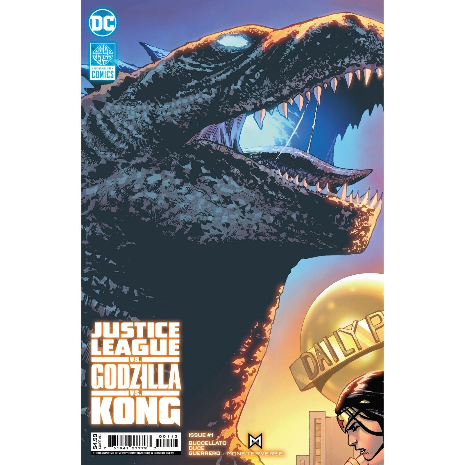 Justice League vs Godzilla vs Kong (2024) 1 2 3 4 | DC Comics | COVER SELECT