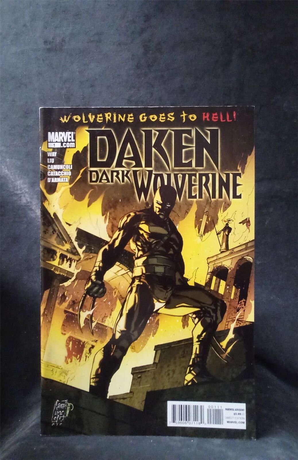 Daken: Dark Wolverine #1 2010 Marvel Comics Comic Book 