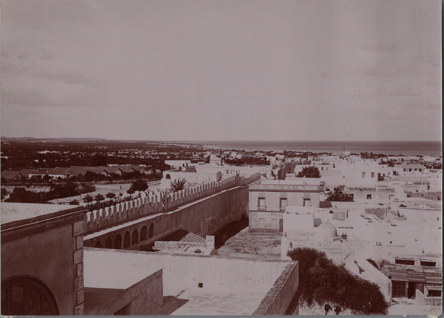 Tunisia, Sousse, Vintage Print Kasba View, Vintage Print Shooting