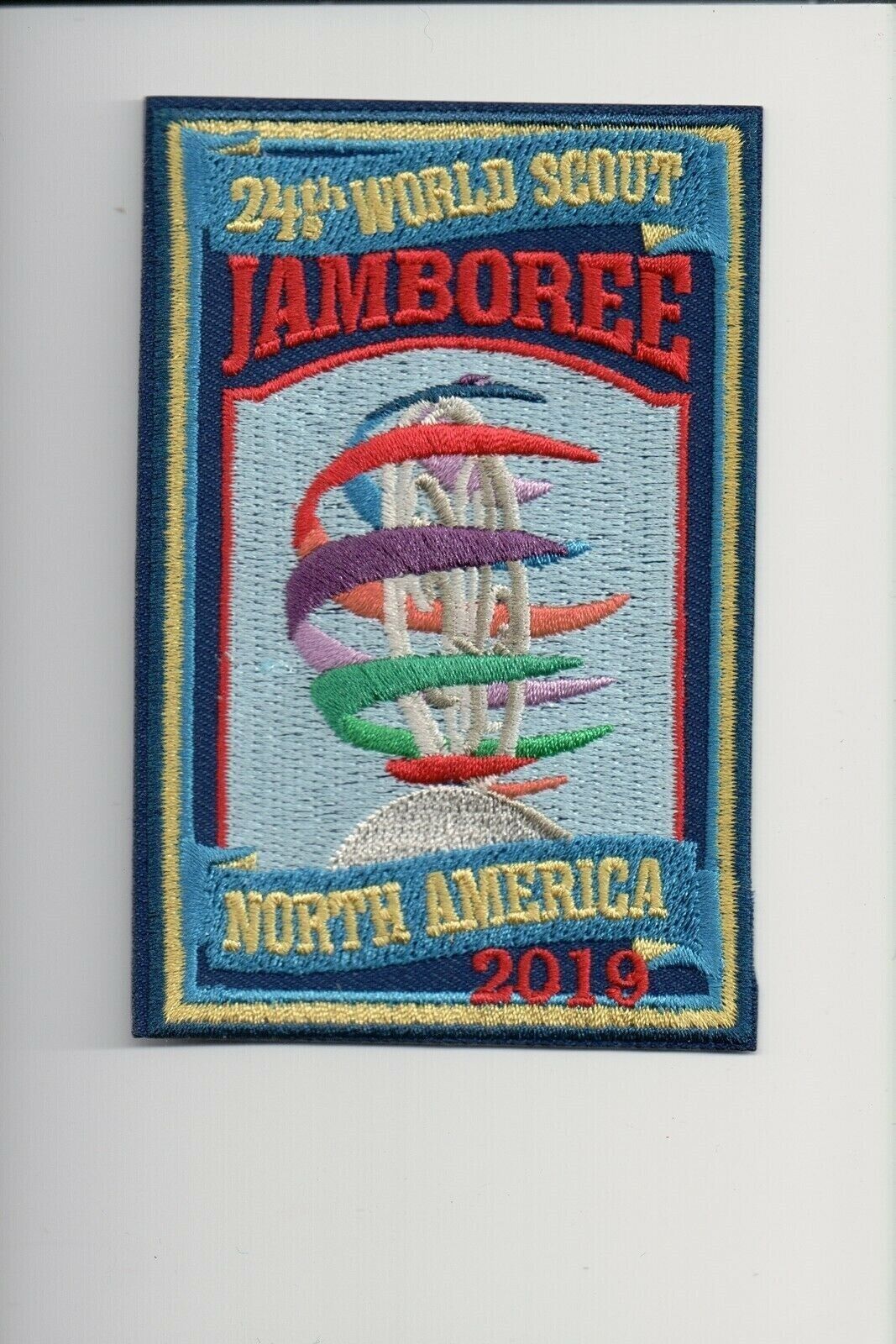 2019 World Jamboree North America patch (Blue)