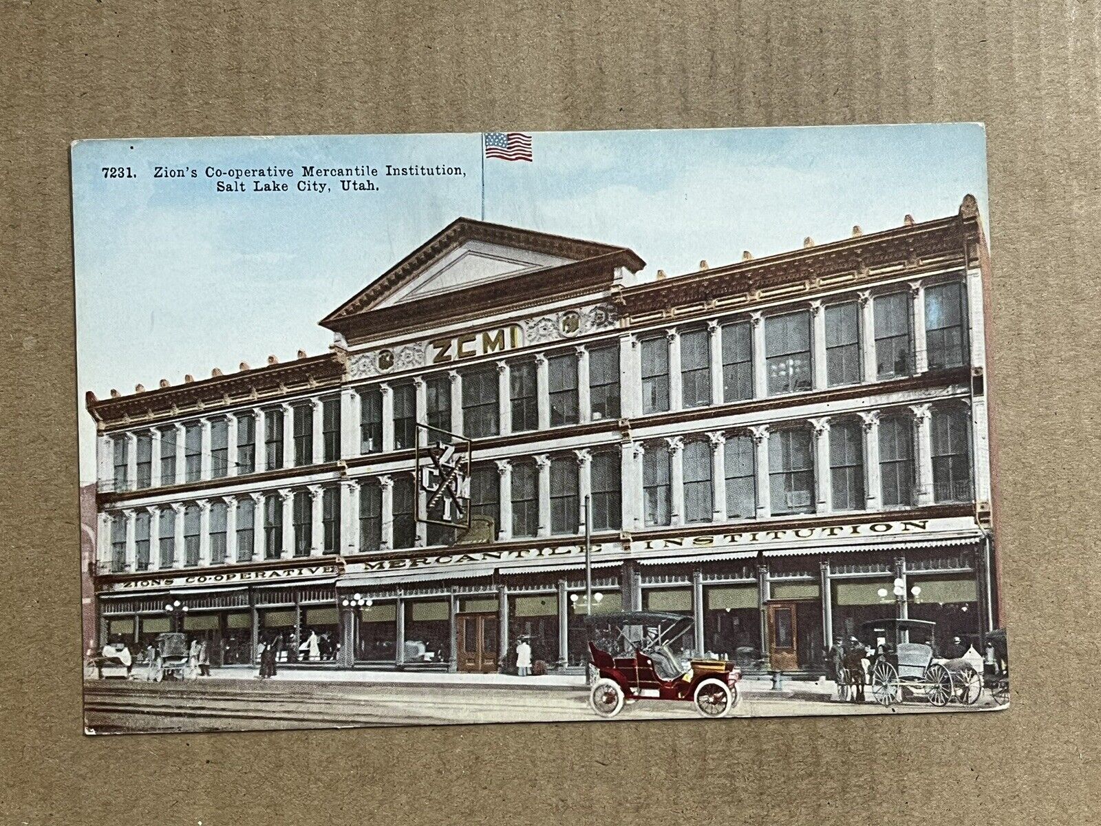 Postcard Salt Lake City UT Utah Zion\'s Co-Operative Mercantile Institution