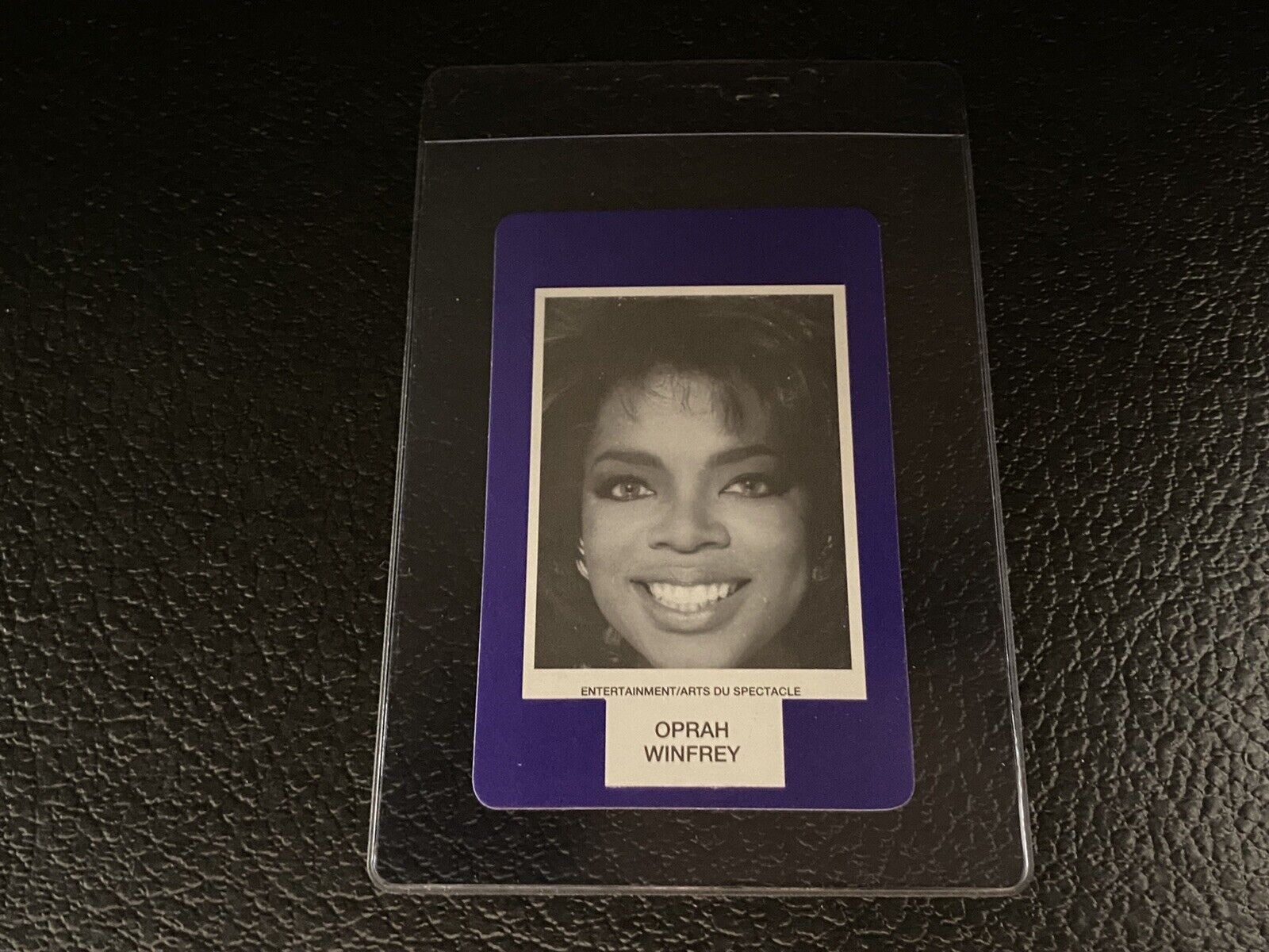 Oprah Winfrey Card 1993 Face To Face Guessing Game Trading Canada Games TV Host