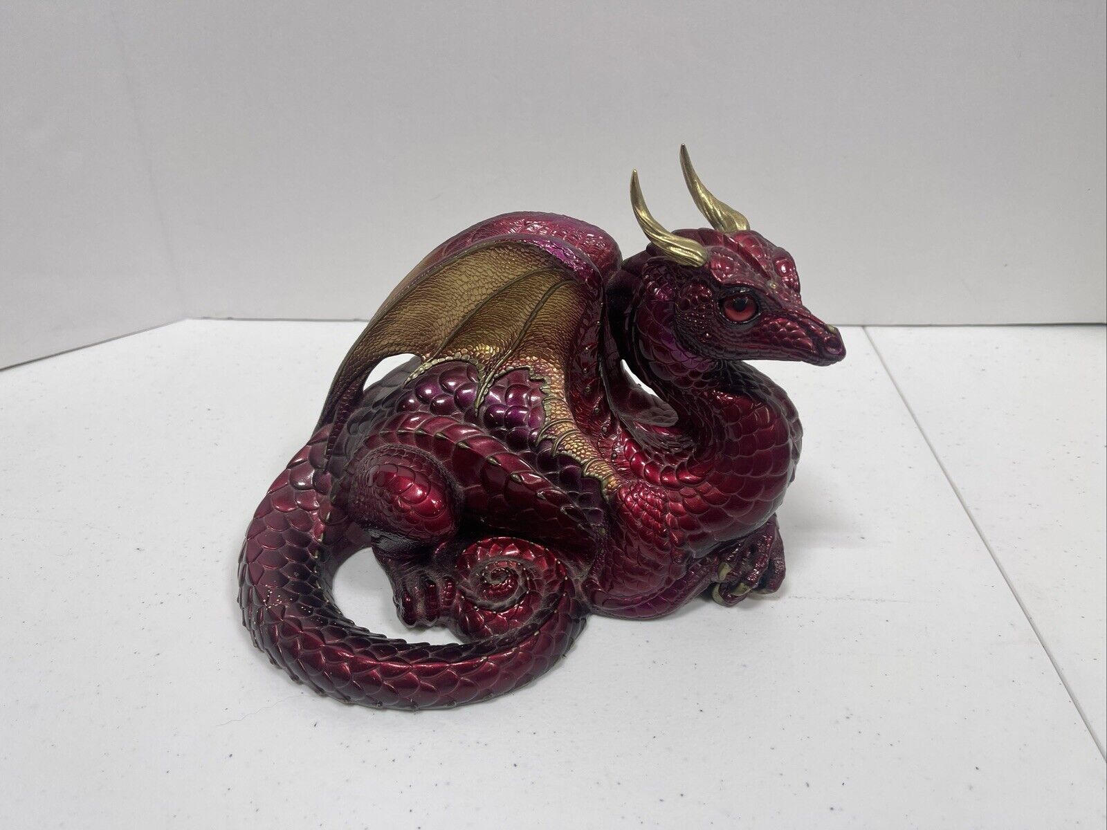 Windstone Editions Ruby Red Lap Dragon