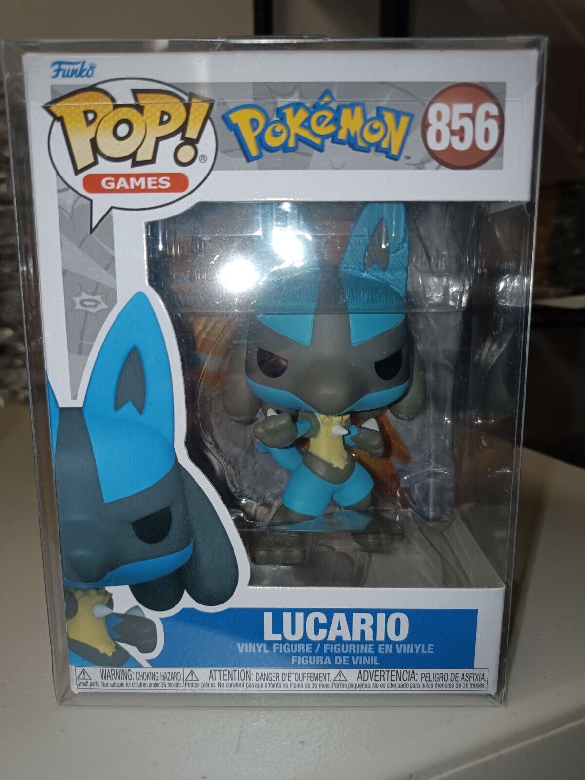 Funko Pop Vinyl: Pokémon - Lucario #856