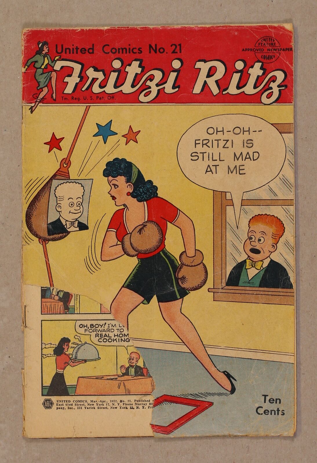 United Comics #21 PR 0.5 1952