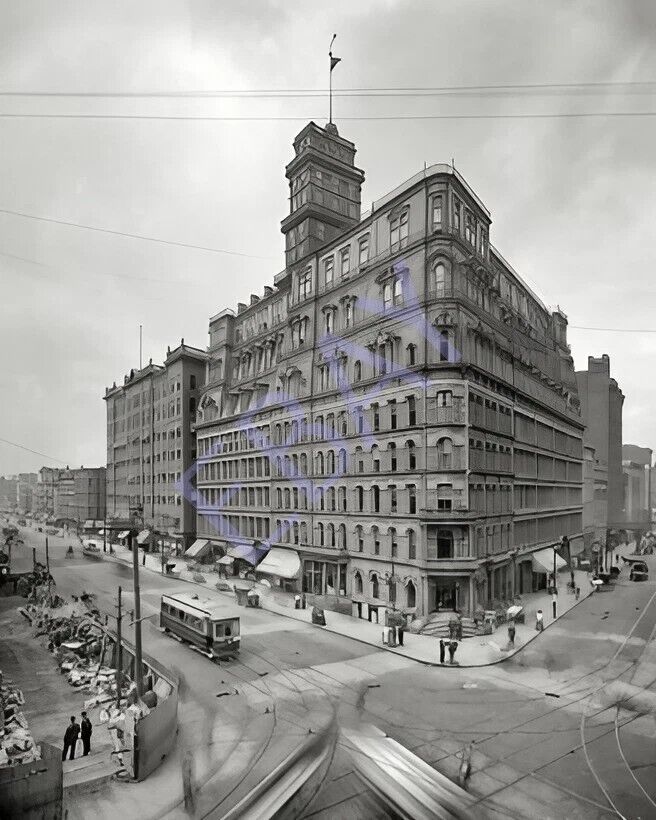 8x10 Poster Print 1900s Powers Building Rochester New York