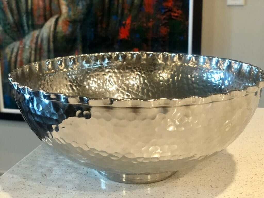 Beautiful hammered decorative bowl