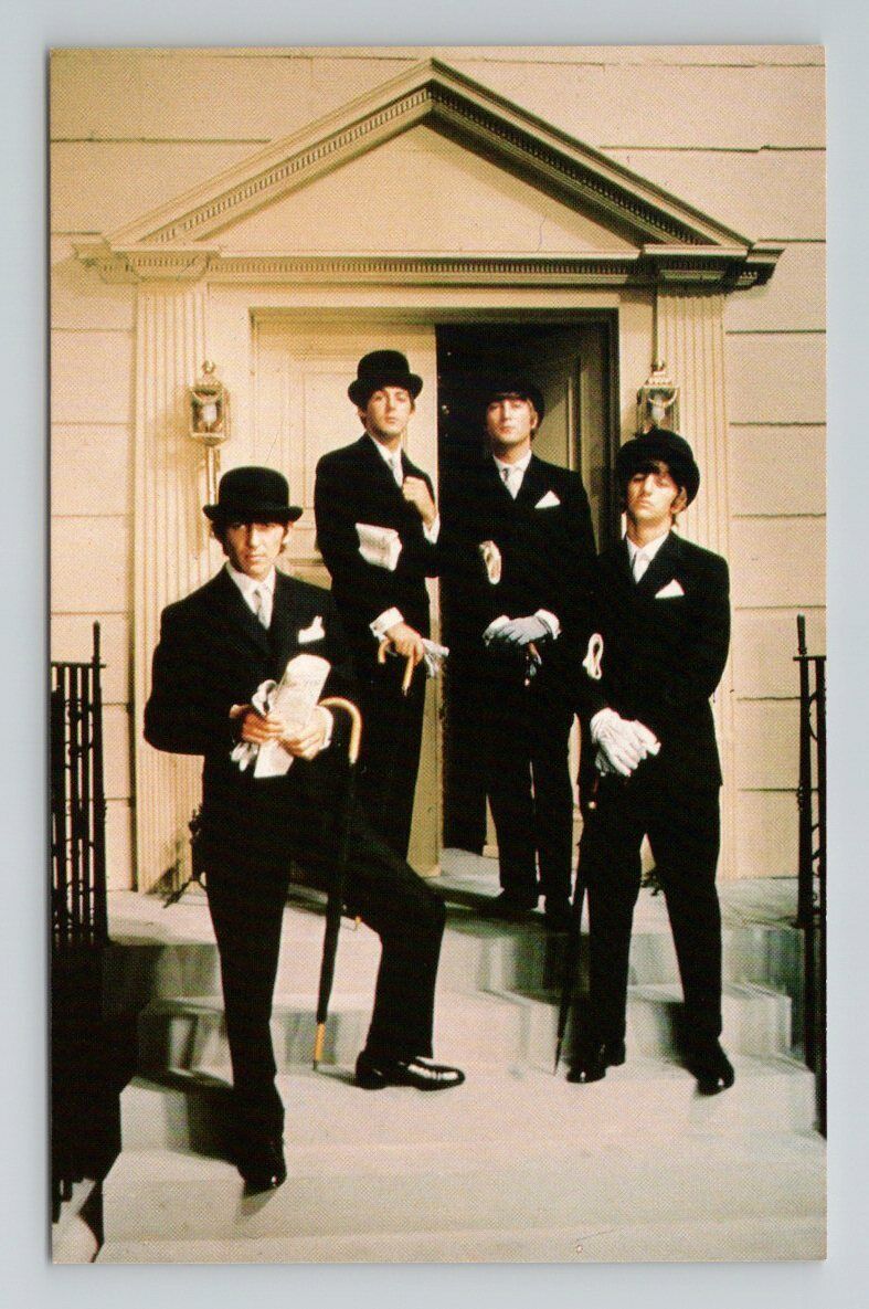 MUSIC The Beatles Vintage Postcard $A