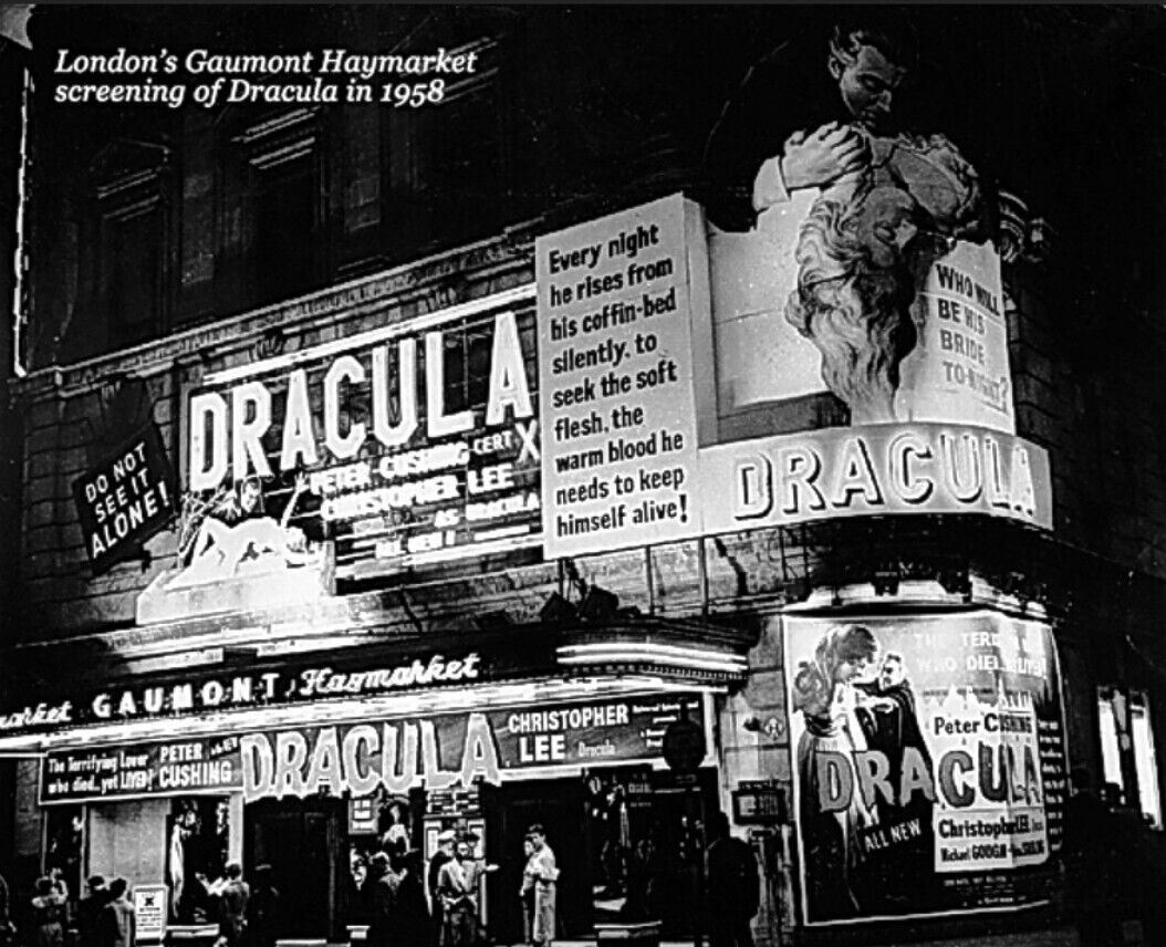 Vintage Antique Dracula London Haymarket Theater Cinema 8X10 Photo Reprint 0024