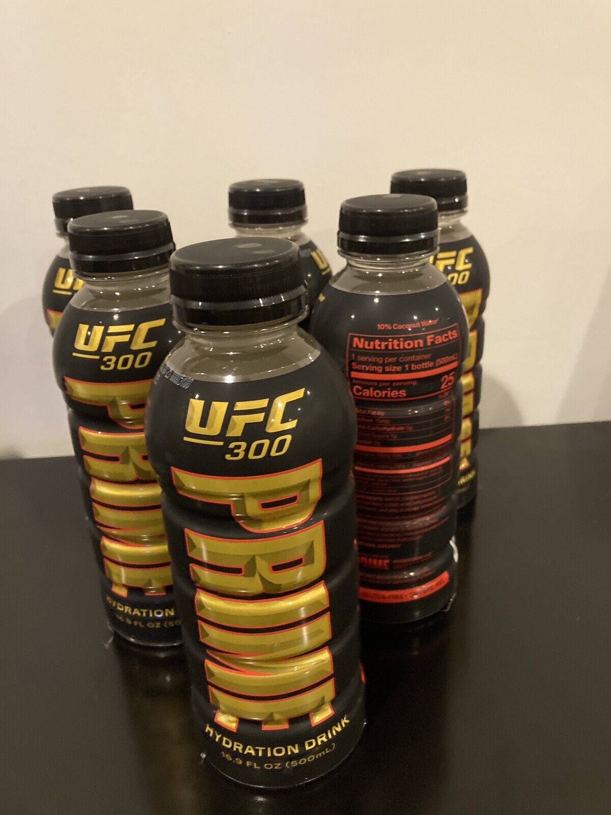 Prime Hydration UFC 300 Limited Edition Drink - In Hand