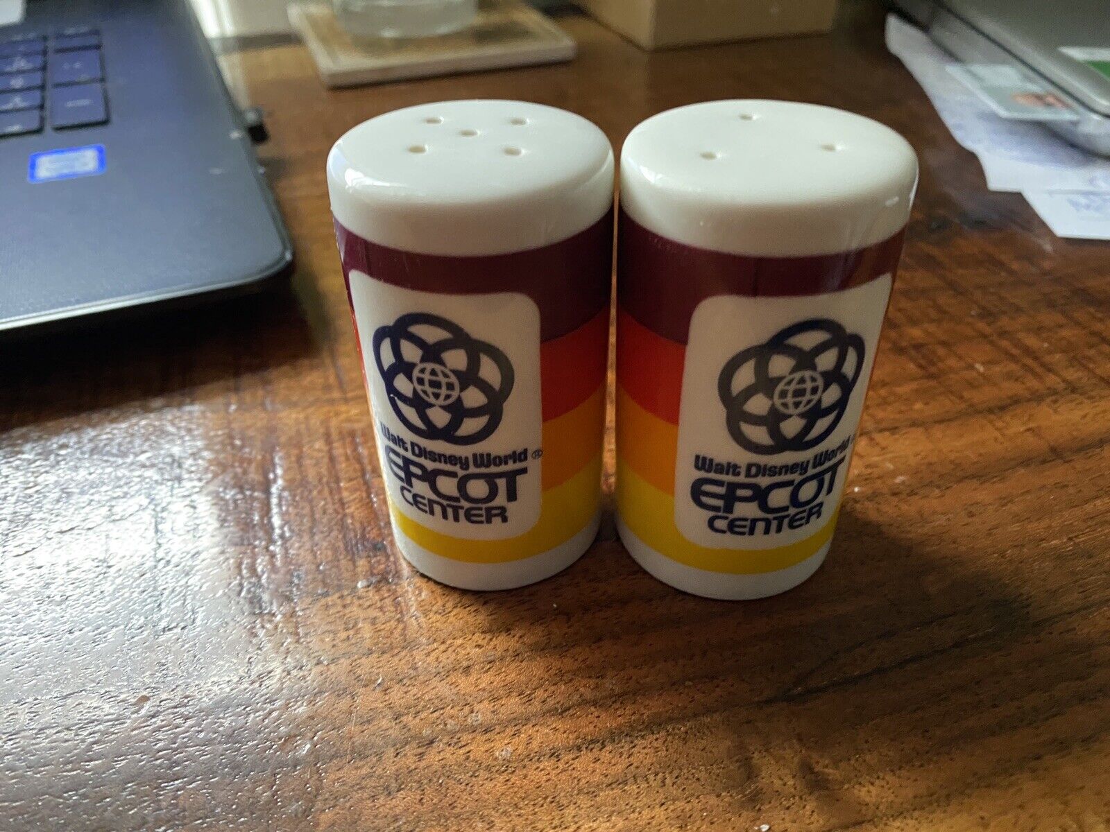 Vintage Epcot Salt and Pepper Shakers (1980s) Disney World