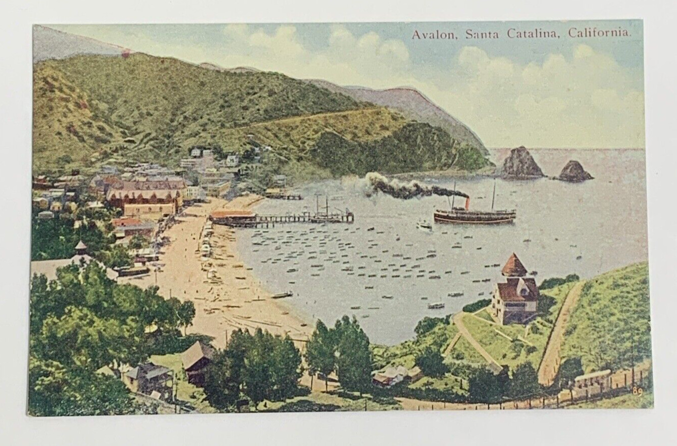 Avalon, Santa Catalina, California, Postcard