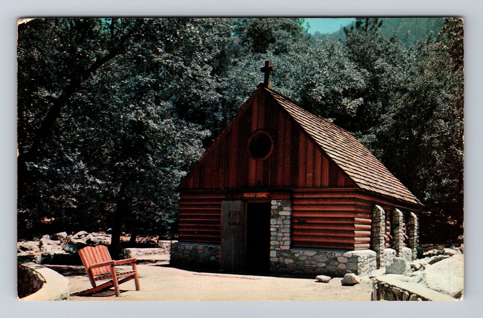 Redlands CA-California, Forest Home Christian Conference Center Vintage Postcard