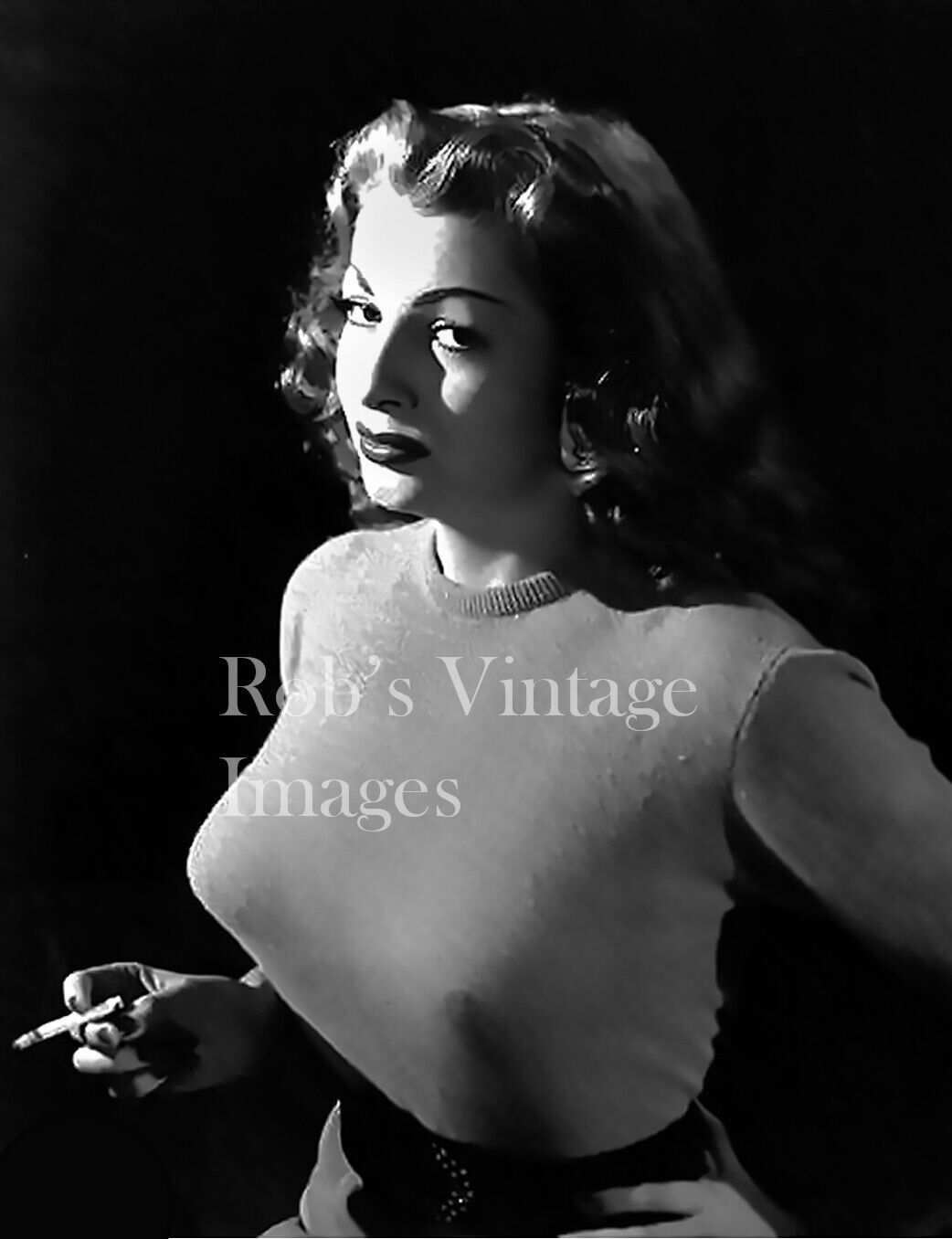 BULLET BRA MAMA photo Tempest Storm Retro 1950\'s 1960\'s Sweater Girl  8\