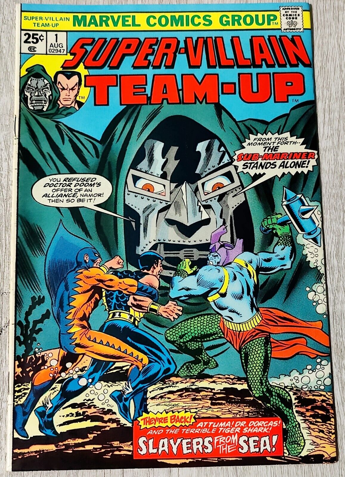 Super Villain Team Up #1 - Very Fine