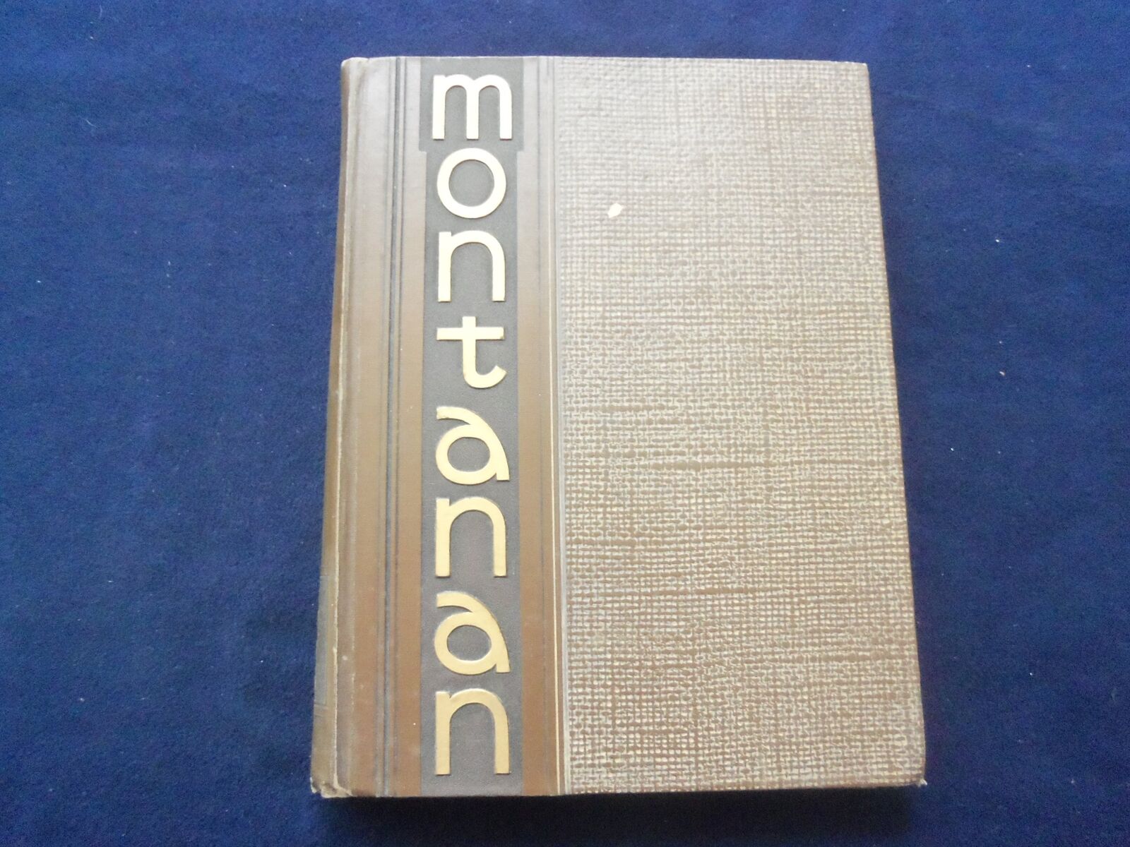 1935 MONTANAN MONTANA STATE UNIVERSITY YEARBOOK - BOZEMAN, MONTANA - YB 3089