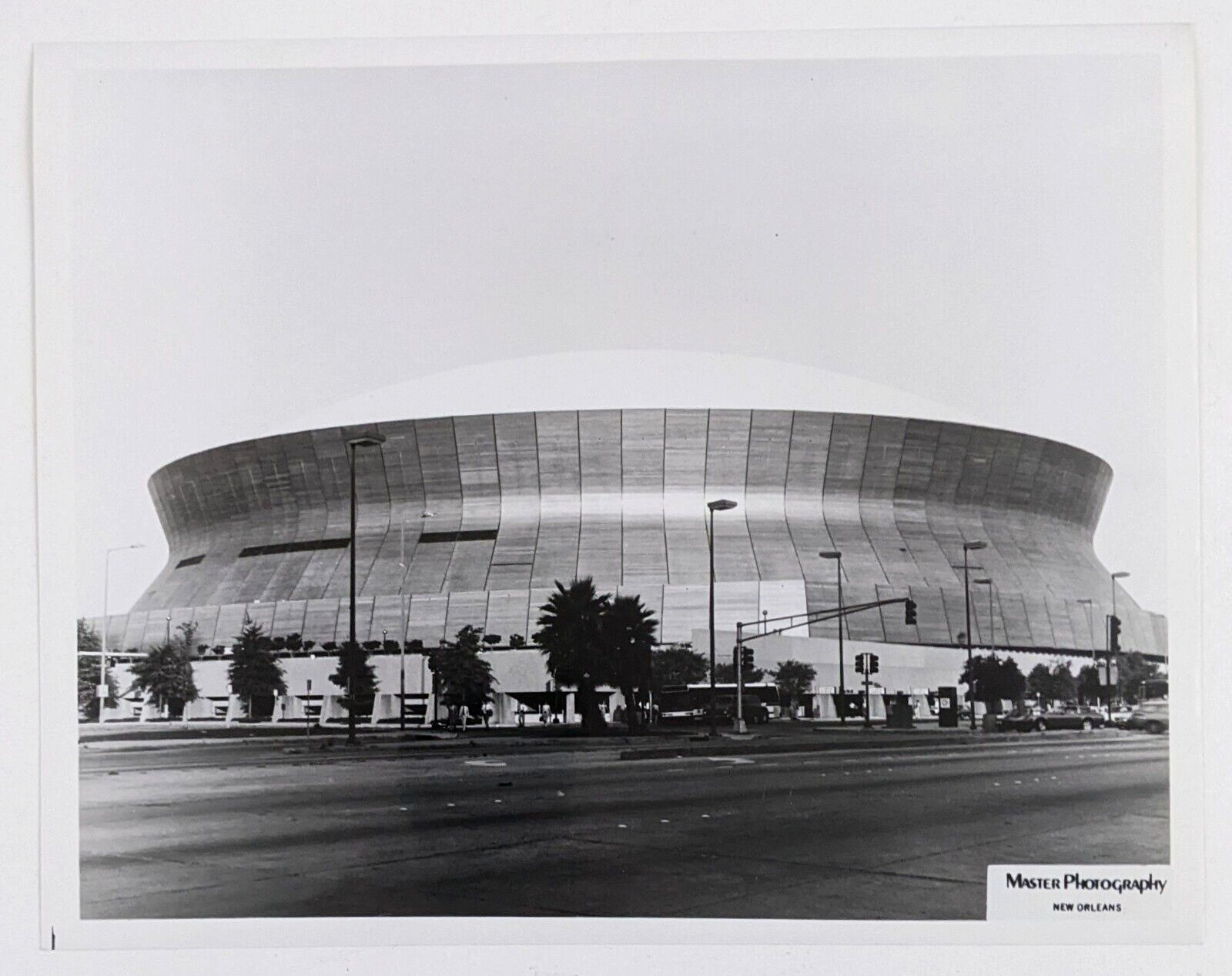 1980s New Orleans Louisiana Superdome Stadium Saints Football Vintage Photo