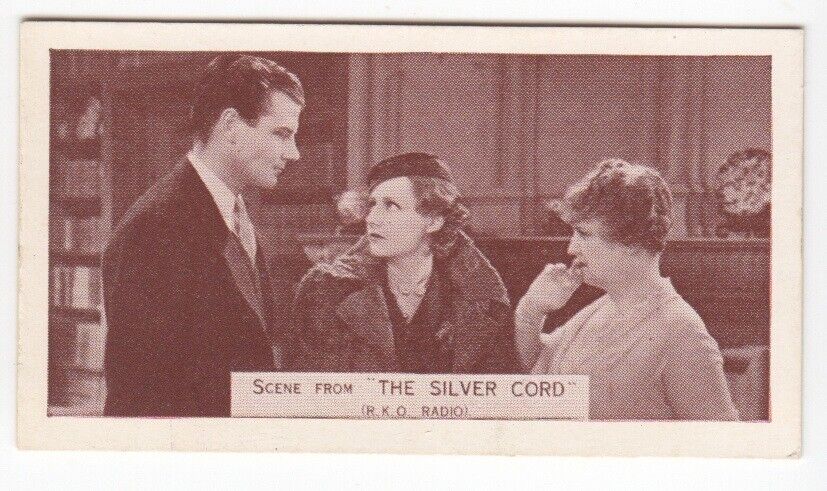 1935 Card Joel McCrea, Irene Dunne, and Laura Hope-Crews in \