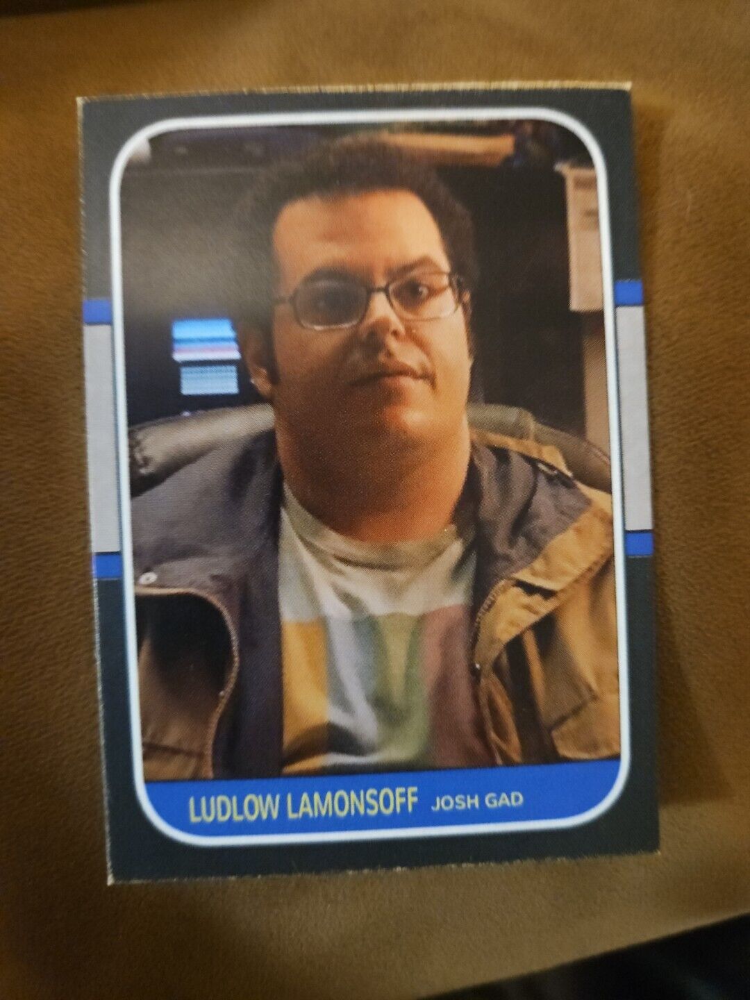 Josh Gad Custom Card - Played Ludlow Lamonsoff In Pixels