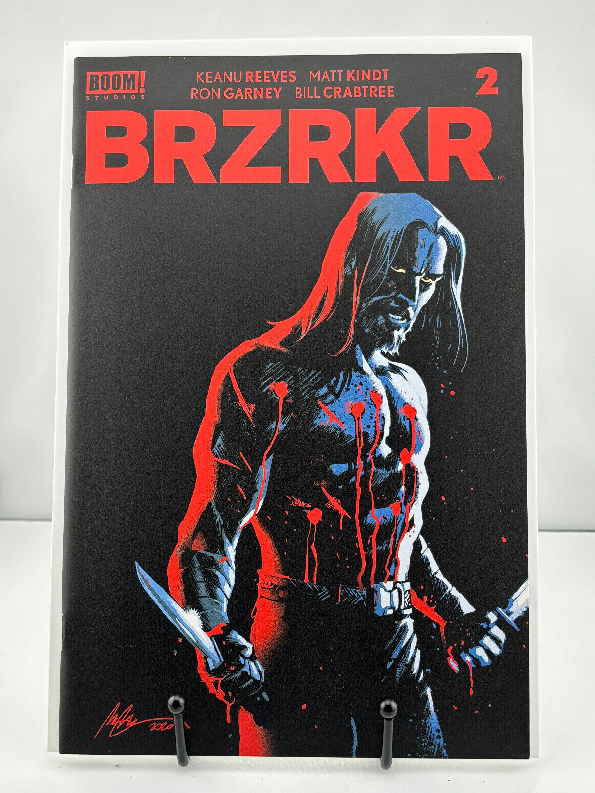 BRZRKR #2 - Rafael Albuquerque Trade Variant Cover - Boom Studios 2021 - NM