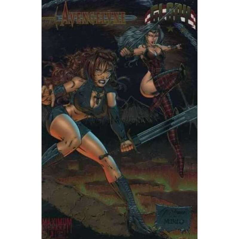 Avengelyne/Glory #1 Chromium cover in Near Mint condition. Maximum comics [h,