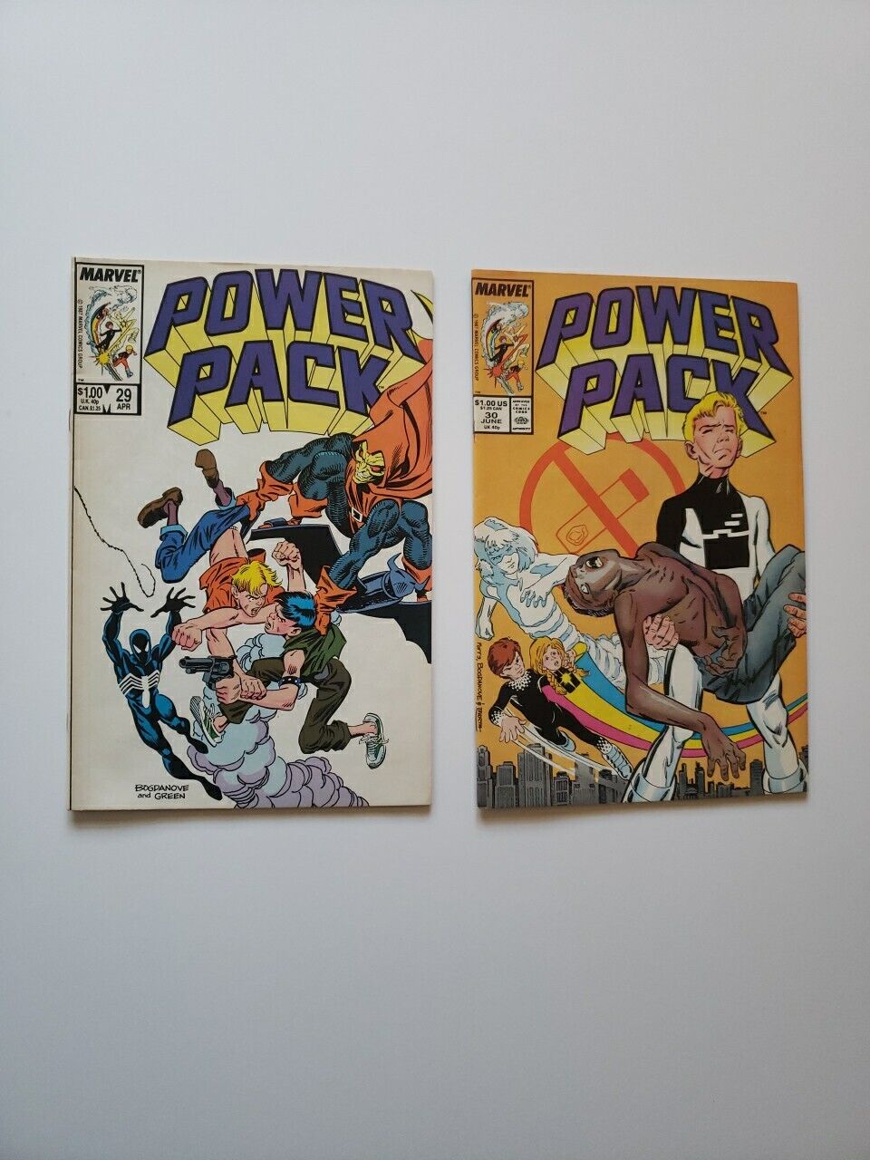 Power Pack Vol. 1 #29 #30 (1987) Marvel Comics