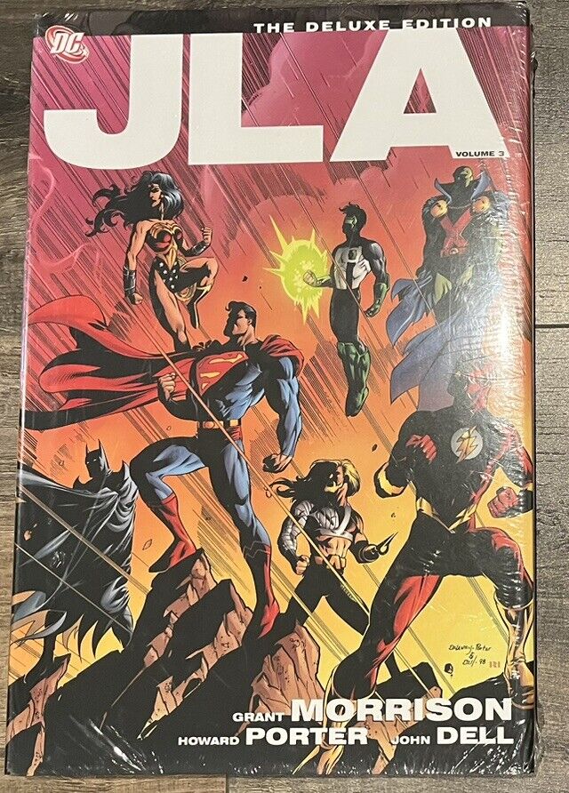 NEW Sealed JLA Deluxe Edition Hardcover Volume 3 DC Comics Grant Morrison