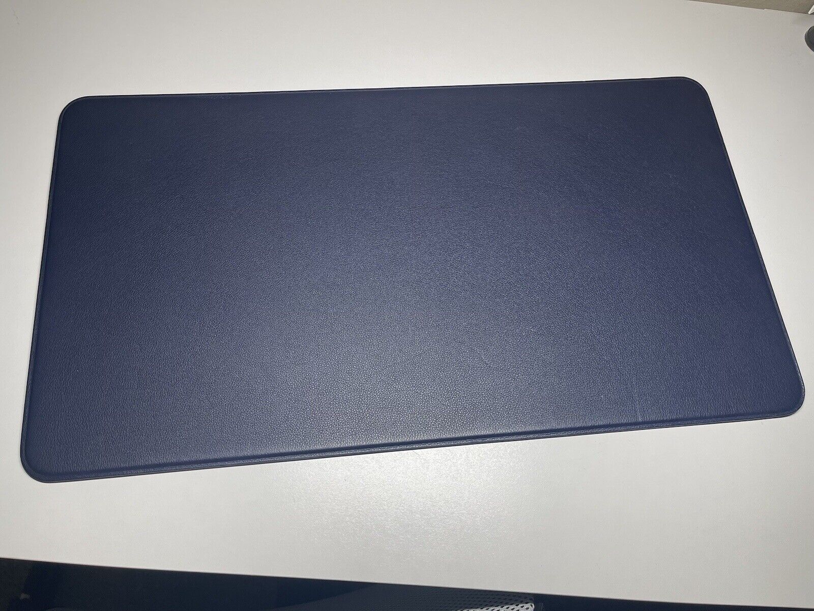Apple Store Retail Display Demo Mat Leather Pad - Blue