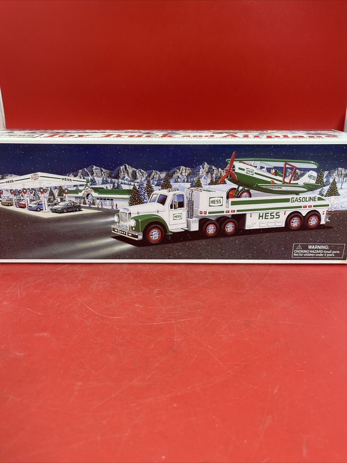 Hess 2002 Toy Truck And Airplane New In Box