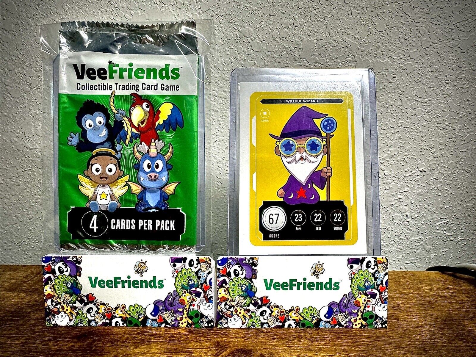 Veefriends Tier 1 Core Willful Wizard And Sealed CxC Pack Lot 💥