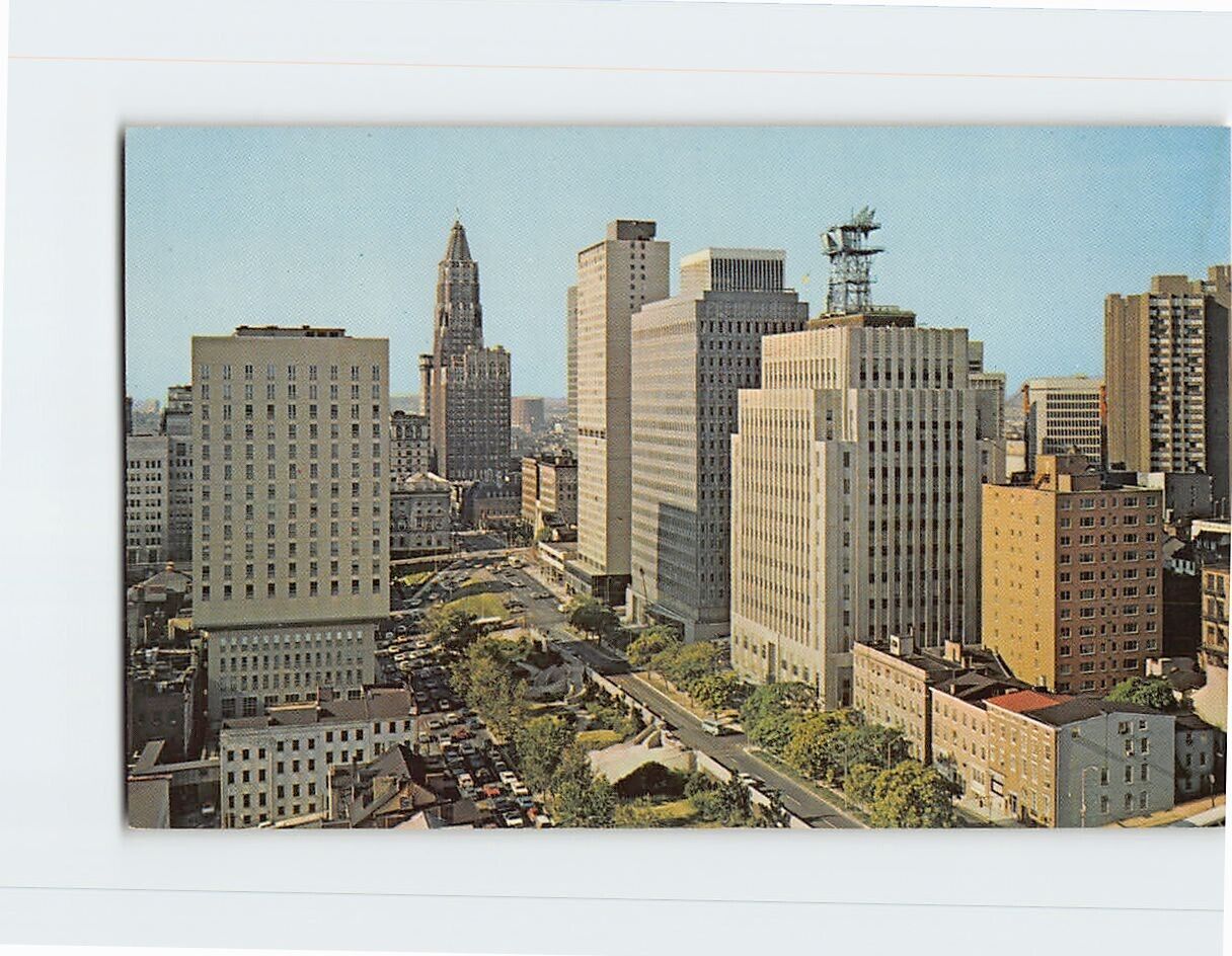 Postcard Downtown Skyline Baltimore Maryland USA