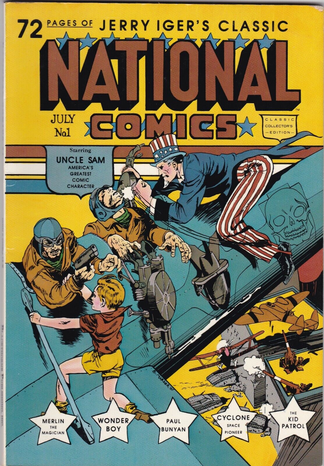 JERRY IGER\'S NATIONAL COMICS #1 VG/FN 1985 Blackthorne