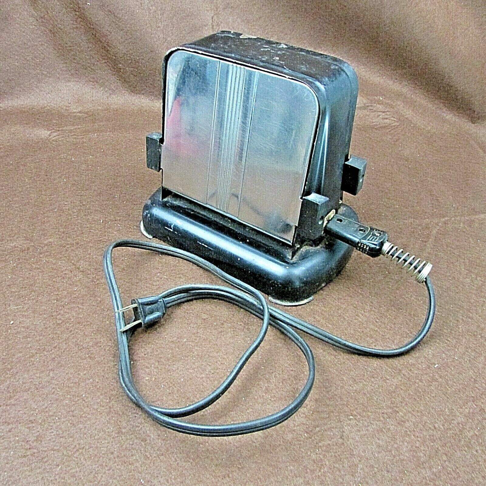 Vintage Kwik Way 2 slice toaster model 21-401 USA
