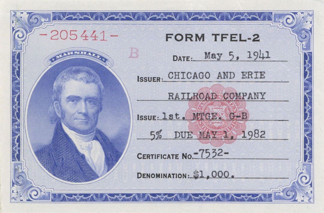U.S. Treasury Document - 1940\'s dated FORM TFEL-2 - Americana - Checks