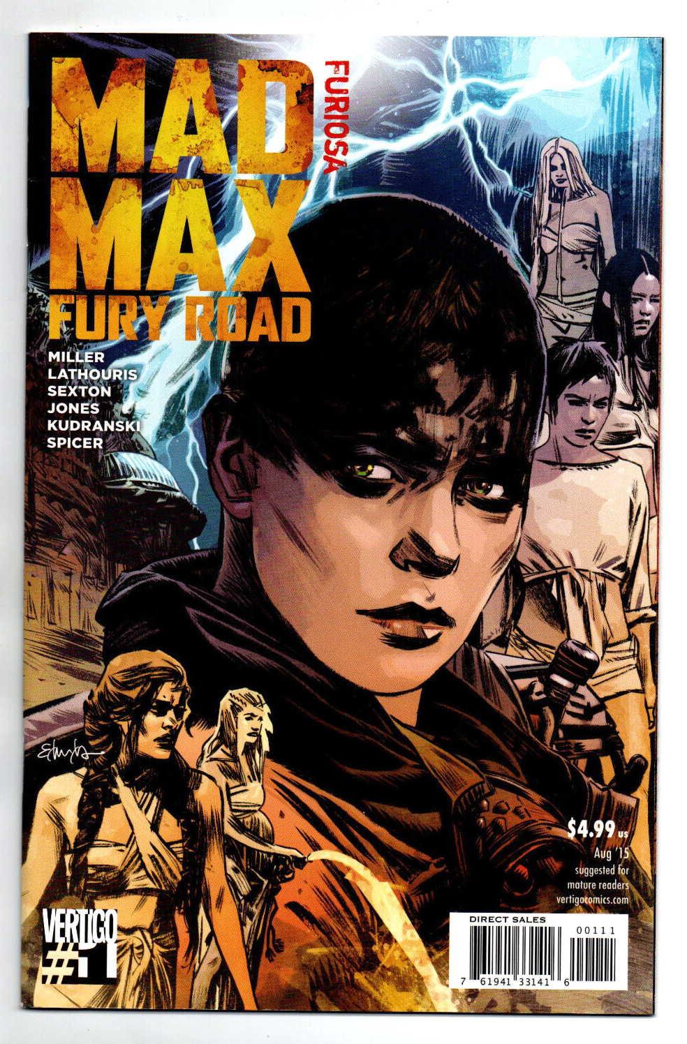 Mad Max Fury Road: Furiosa #1 - 1st Print - 1st appearance Furiosa - NM