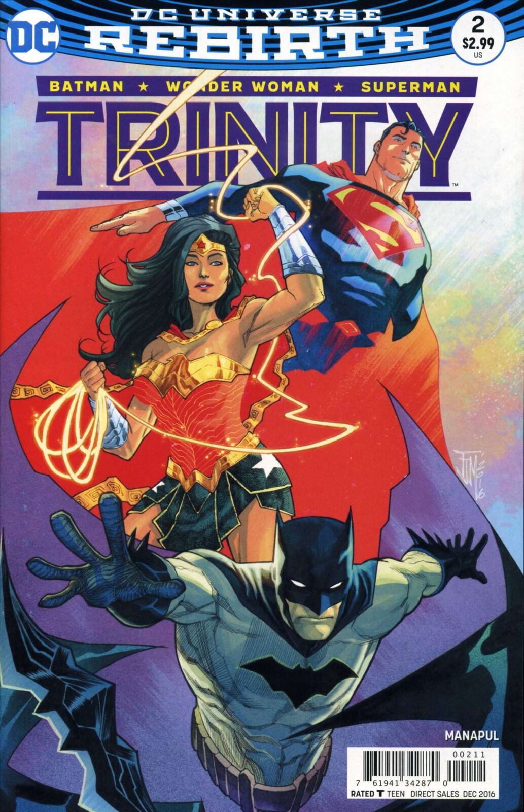 Trinity (2nd Series) #2 VF; DC | DC Universe Rebirth - we combine shipping