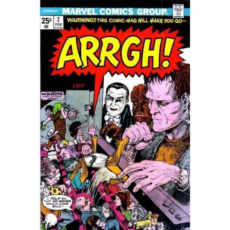 Arrgh #2 in Very Fine condition. Marvel comics [p 