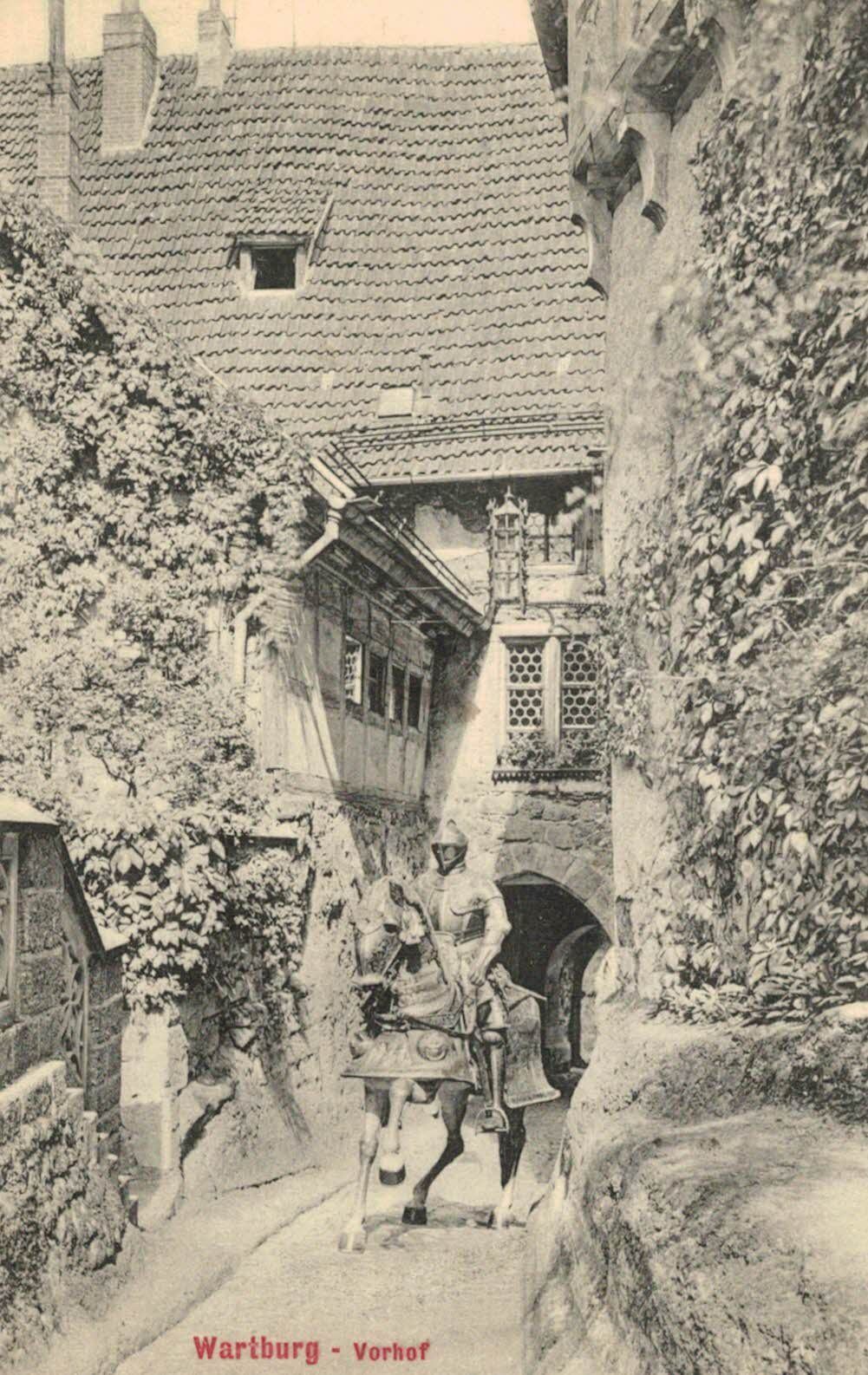 Wartburg,Germany,Vorhof,Thuringia,Used,1913