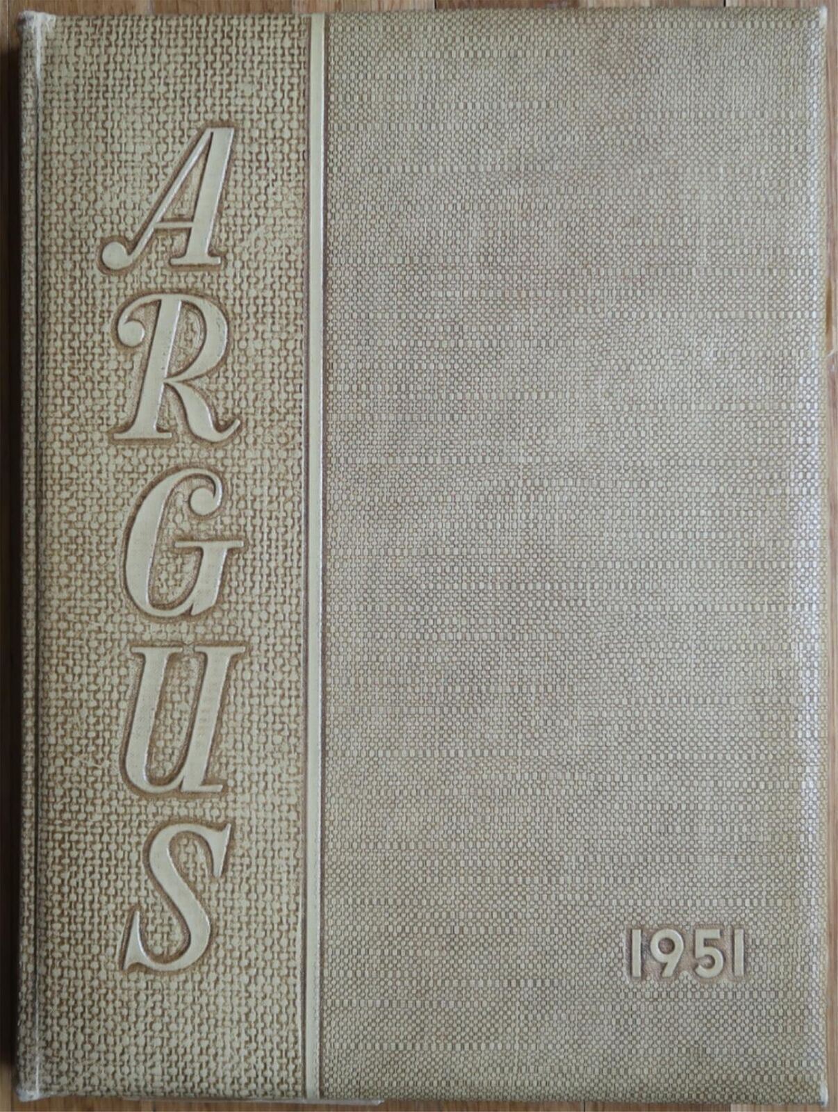 1951 OTTUMWA IOWA THE ARGUS HIGH SCHOOL YEARBOOK V2