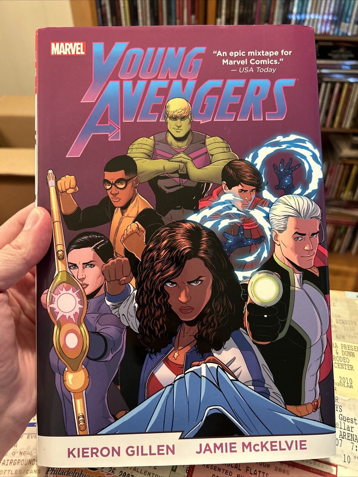 Young Avengers by Kieron Gillen & Jamie McKelvie Omnibus (Marvel, 2021) Read AD