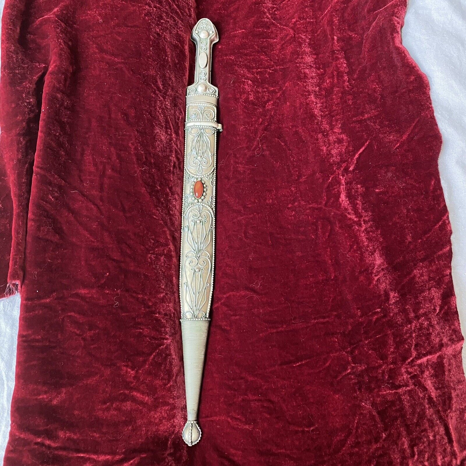 Vintage Caucasian Dagger Kinjal Handmade in Tbilisi, Georgia
