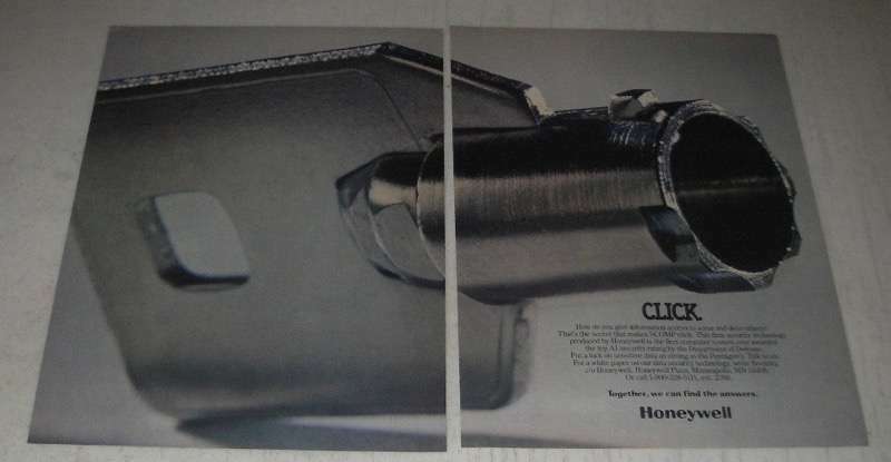 1985 Honeywell SCOMP Data Security Technology Ad - Click