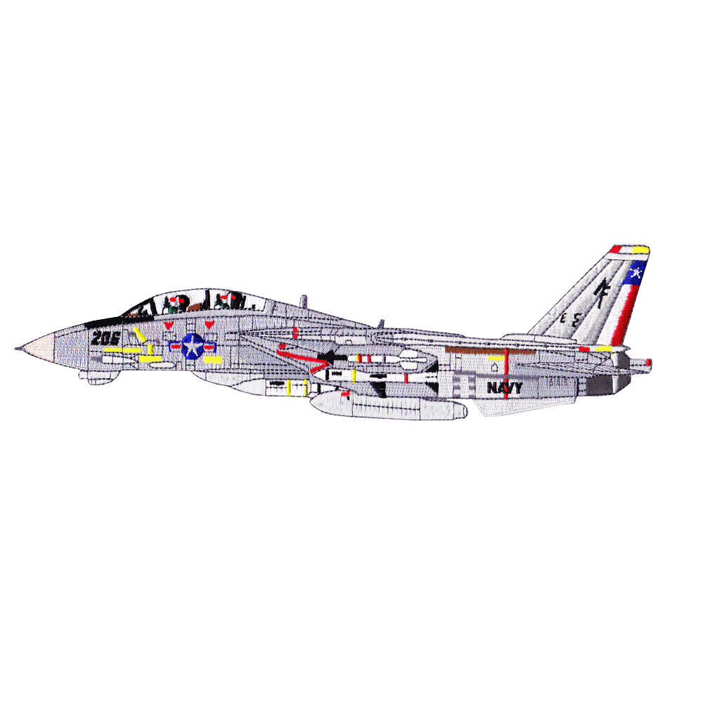 F-14B Tomcat VF-202 Detailed Sideview Patch Superheat
