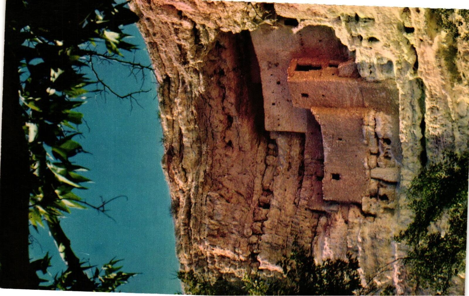 Vintage Postcard- Cliff Dwelings, AZ
