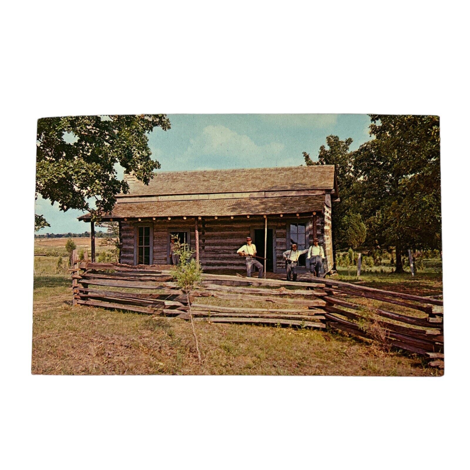 60s Rustic Brices Crossroads Scenic South Alabama Postcard Ephemera Unposted