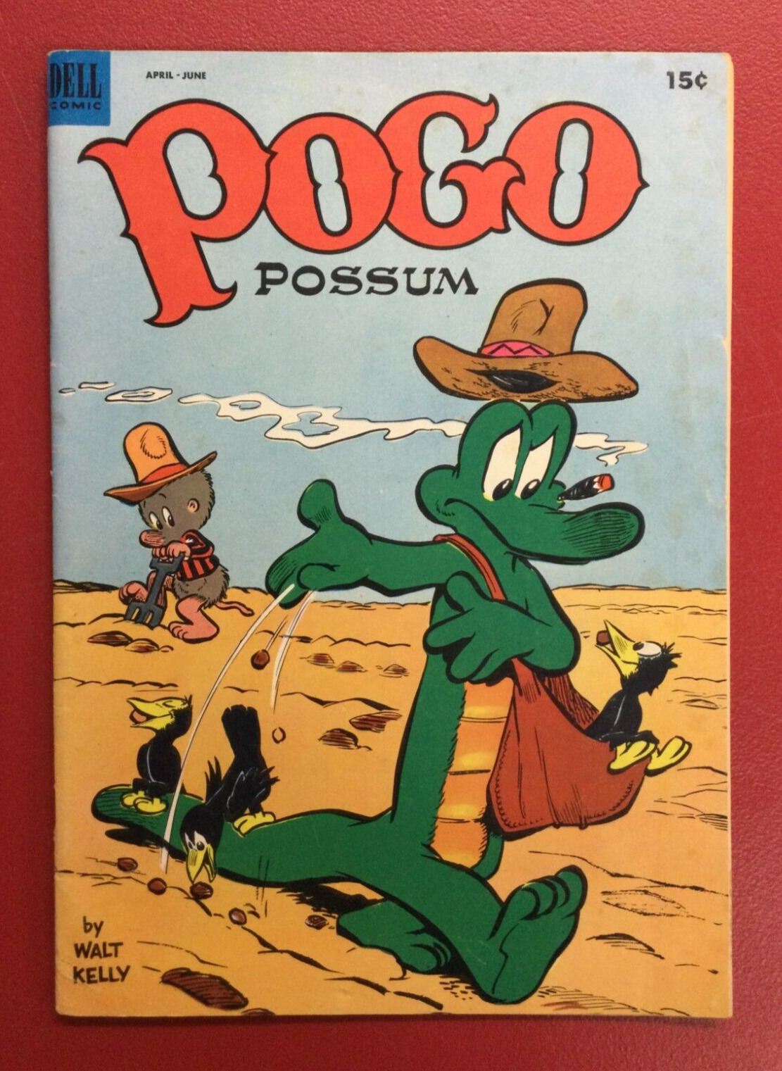 Pogo Possum Vol 12 April-June 1953 Walt Kelly Dell Comic Compilation